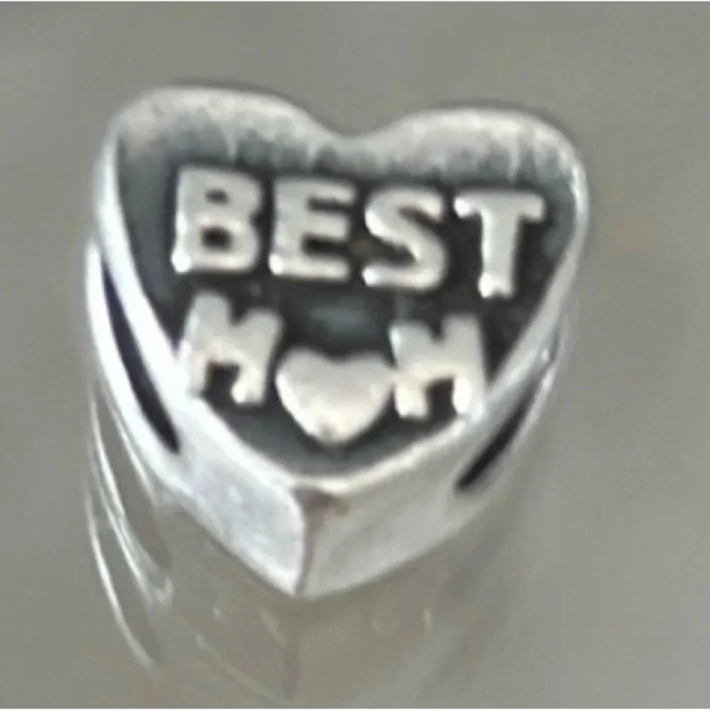 PANDORA heart BEST MOM charm​
